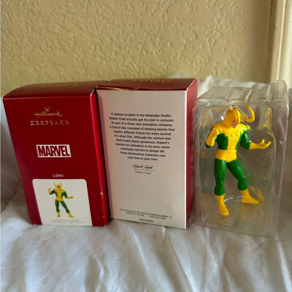 Hallmark Christmas Ornament Marvel Loki